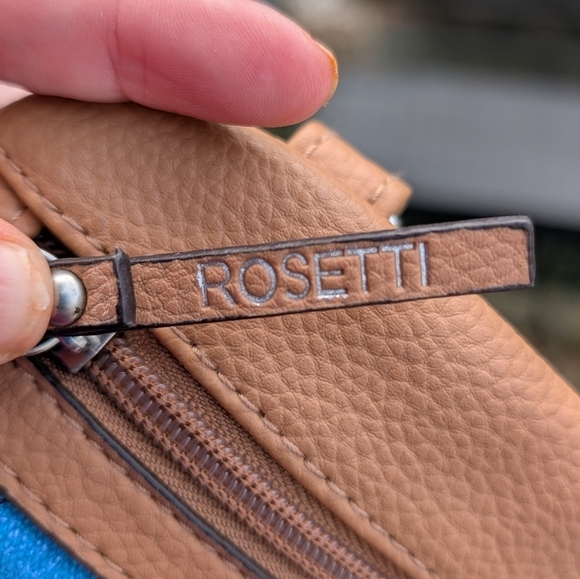 Rosetti Blue, White and Green Pouch (New) - Picture 5 of 8